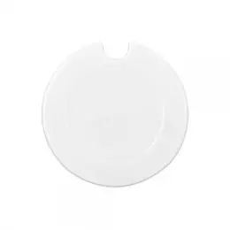 Round License Disc - White